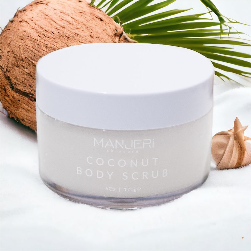 Unveiling Manjeri Skincare's Latest Delight - Coconut Bliss Body Scrub