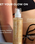 SunGlow Shimmer Body Oil Manjeri Skincare