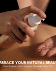 SunGlow Shimmer Body Oil Manjeri Skincare