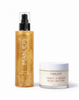 Body Glimmer Set with SPF 15 Bottle