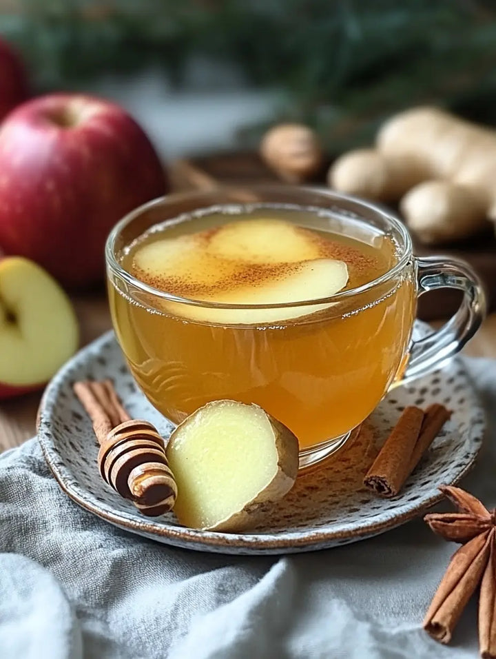 Apple Cider Vinegar & Ginger Tea - Manjeri Skincare