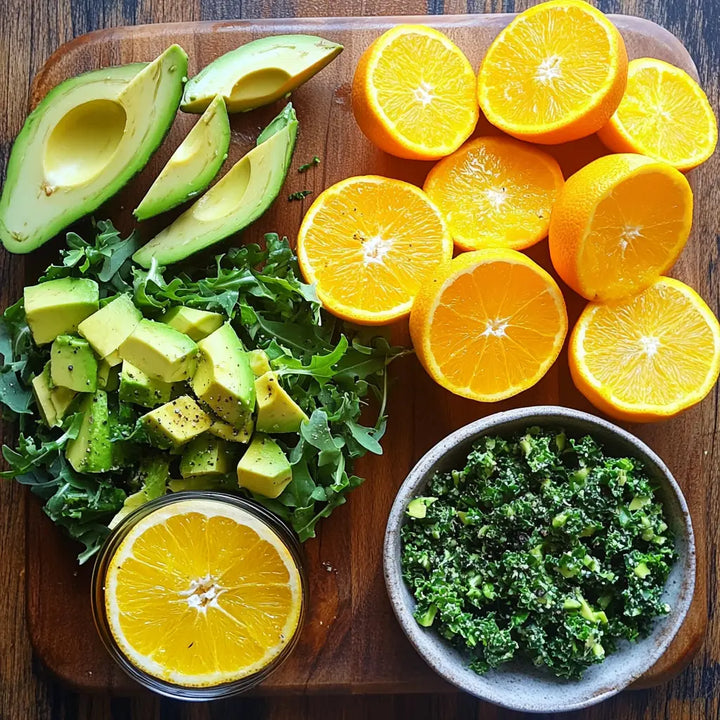 Citrus Avocado Salad - Manjeri Skincare