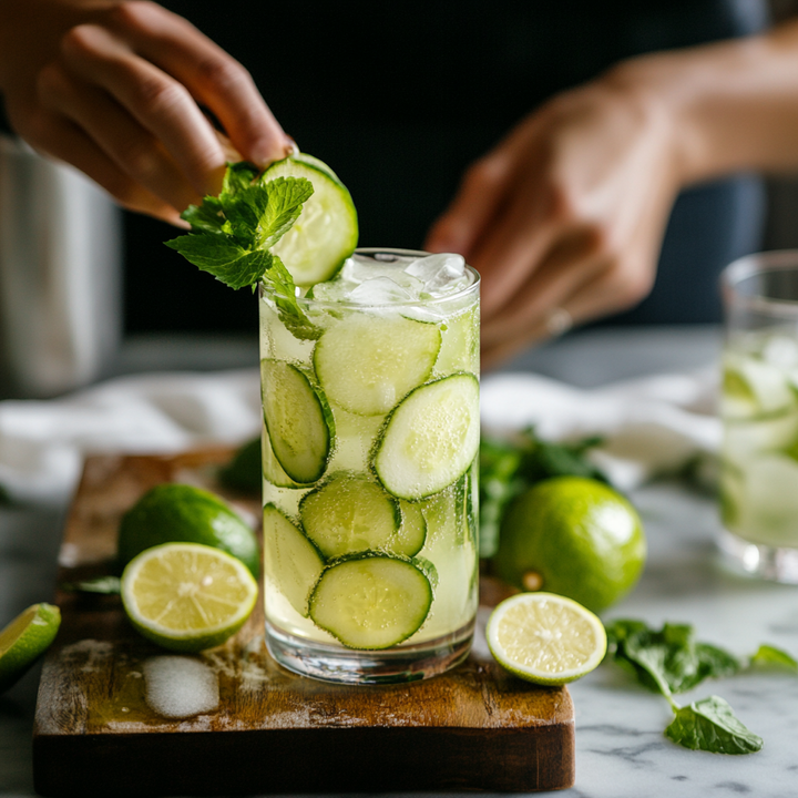 Hydrating Cucumber Lime Spritzer