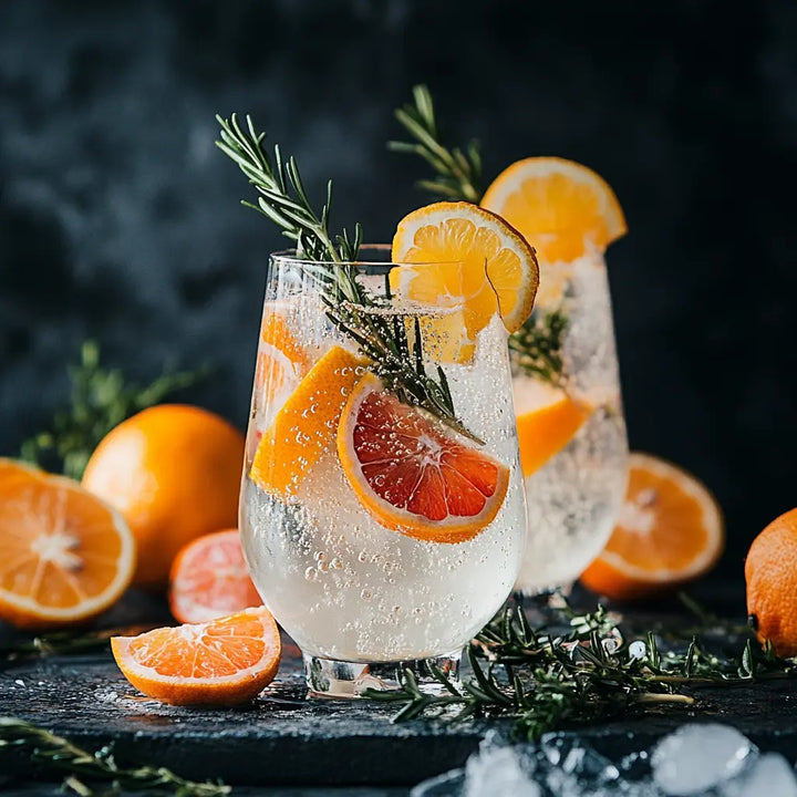 Sparkling Citrus Rosemary Spritz - Manjeri Skincare