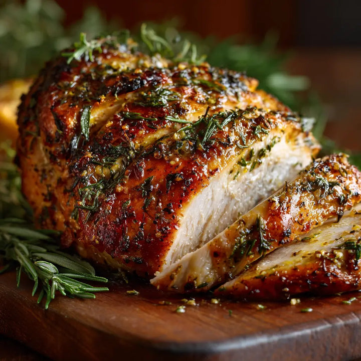 Honey-Roasted-Turkey-Breast-with-Olive-Oil-and-Herbs Manjeri Skincare