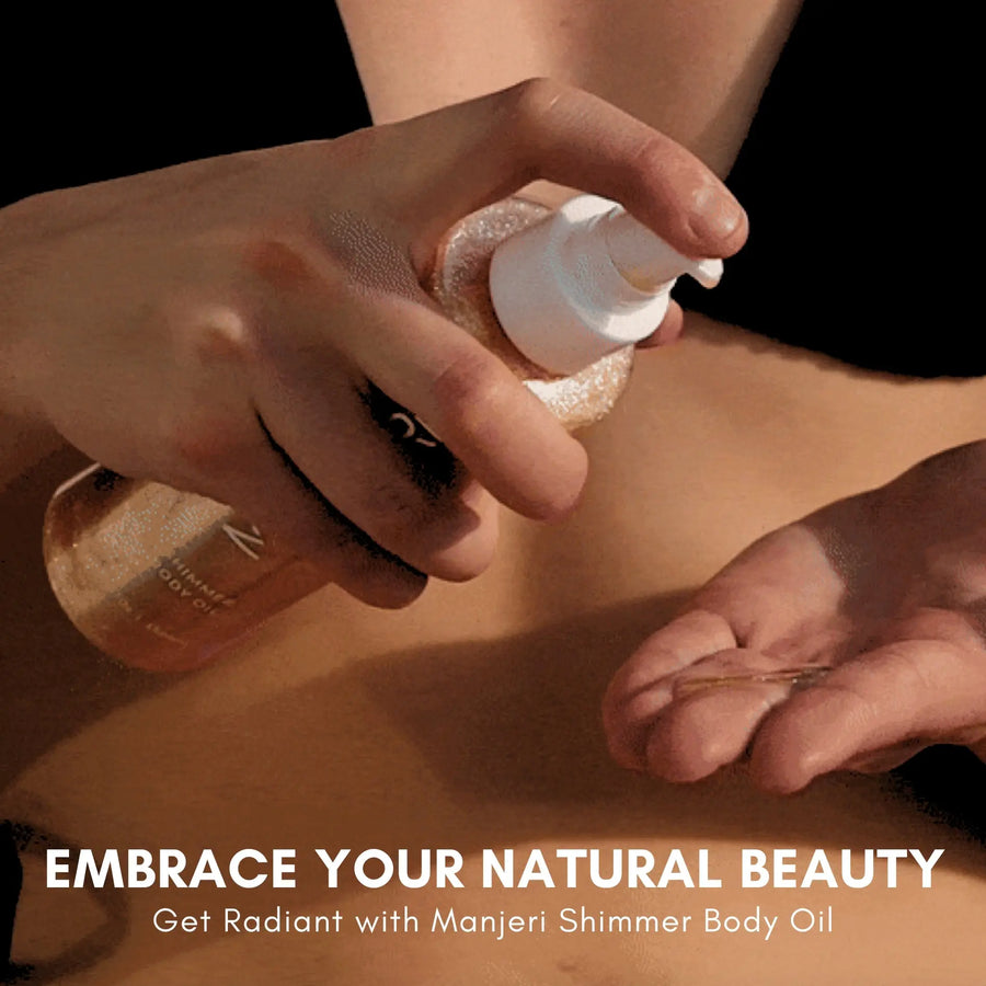 luminous shimmer and glow oil